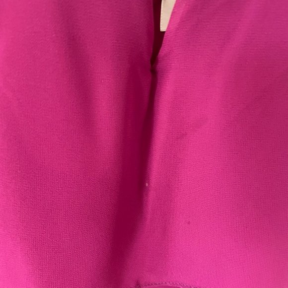 Hayley Paige Bridesmaid Dress in Azalea, Size 2 <Bright + fun strapless gown!> - Picture 4 of 10